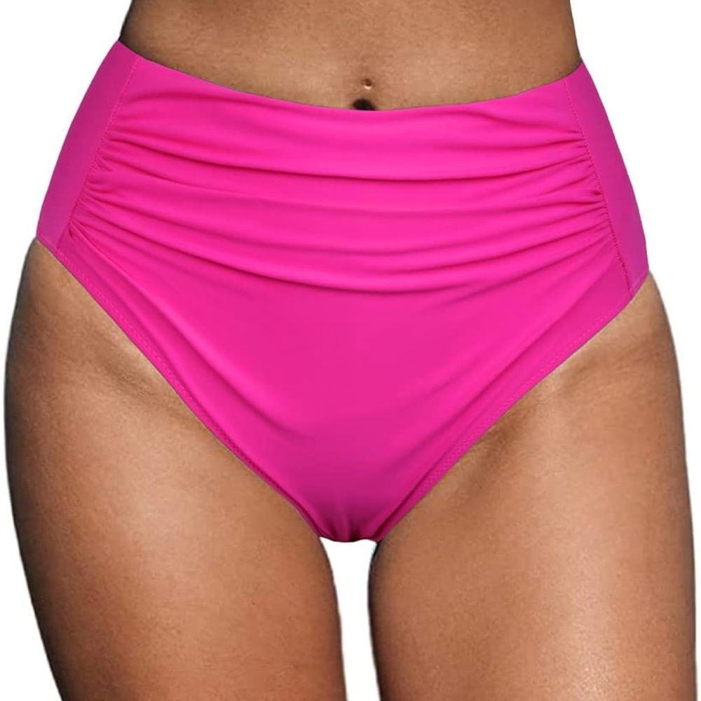 Holler High Rise Swim Suit Bottoms Sz M